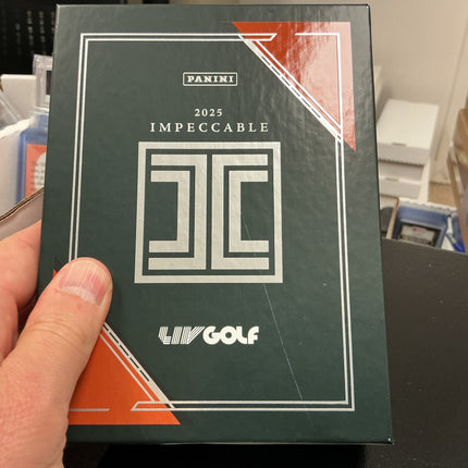 2025 Panini Impeccable LIV Golf Hobby Box