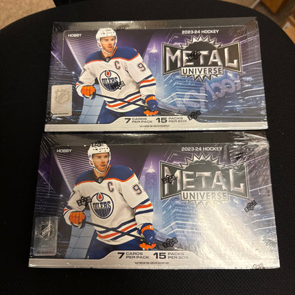 NHL #581 - PYT 2023-24 Skybox Metal x 2 Boxes!