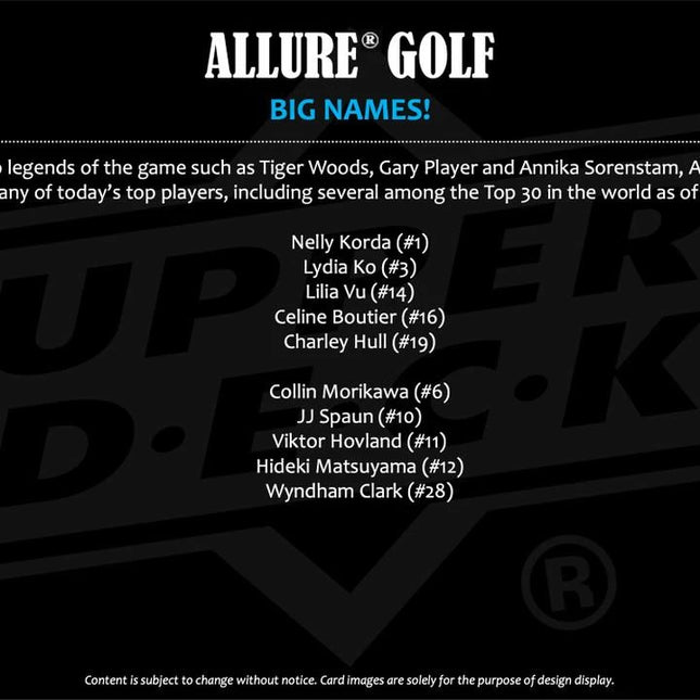Golf #146 - PYG 2026 Allure Hobby x 3 Boxes!