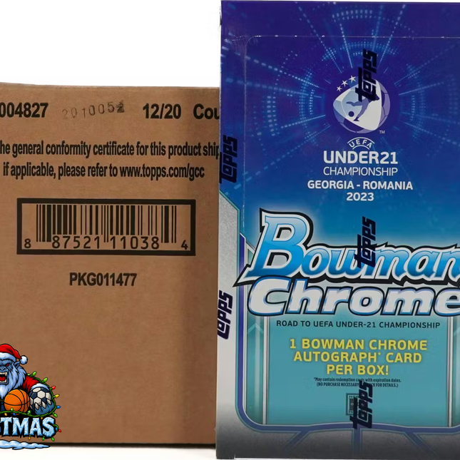 Beastmas #1 - 2022 Bowman Chrome UEFA U21 x 12 Boxes (Case Break)!