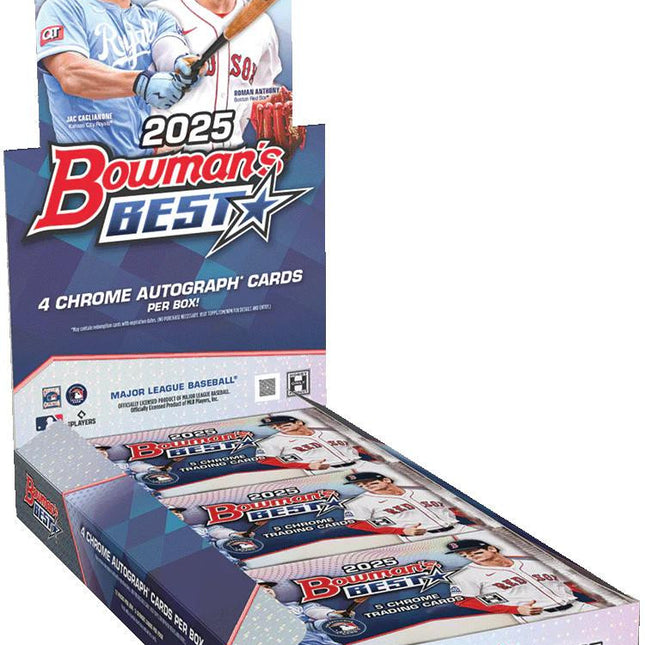 MLB #585 - PYT 2025 Bowman's Best Hobby x 1 Box and 2025 Bowman Draft Hobby x 1 Box