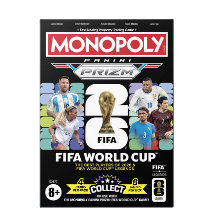 Soccer #795 - RT 2026 Fifa World Cup Monopoly Prizm x 6 Blasters!!!!