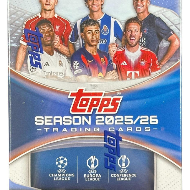 Soccer #779 - PYT 2025-26  Topps UEFA Club Competitions Value Box Case x 40 Boxes