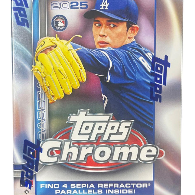 MLB #536 - PYT 2025 Topps Chrome Blaster X40 Boxes