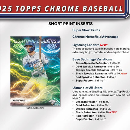 MLB #536 - PYT 2025 Topps Chrome Blaster X40 Boxes