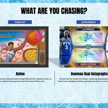 NBA #2141 - PYT 2025-26 Bowman Basketball Hobby x 6 Boxes! (2nd Half of Case)