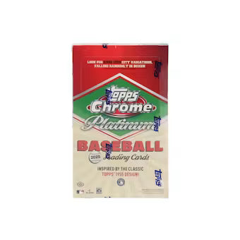 MLB #594 - 2025 Topps Chrome Platinum Anniversary Hobby Case x 12 Boxes!