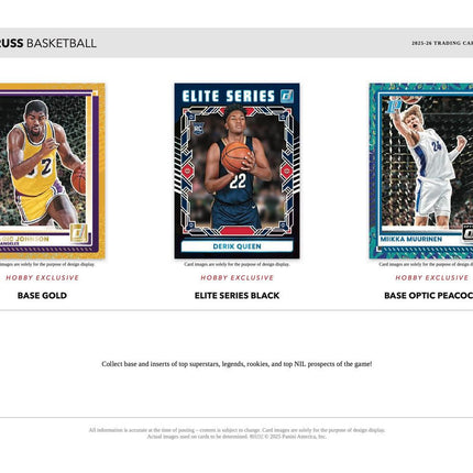NBA #2152 - PYT 2025-26 Panini Donruss x 4 Boxes!