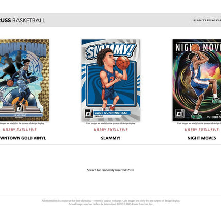NBA #2150 - PYT 2025-26 Panini Donruss x 4 Boxes!
