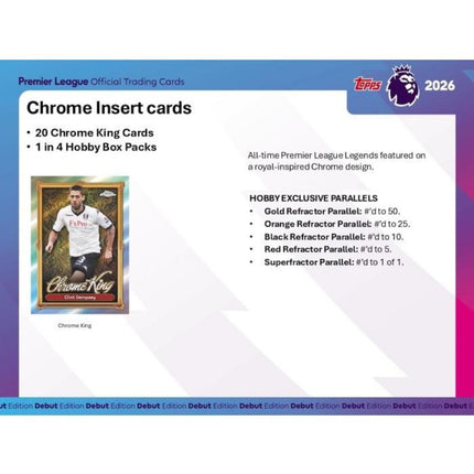 Soccer #788 - PYC 2025-26 EPL Hobby x 3 Boxes