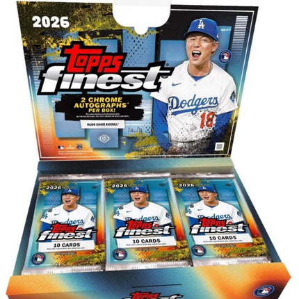 MLB #599 - PYT 2026 Finest Baseball Hobby Case x 8 Boxes!!!!!