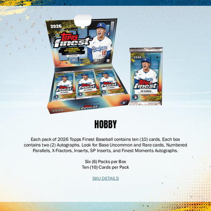 MLB #599 - PYT 2026 Finest Baseball Hobby Case x 8 Boxes!!!!!