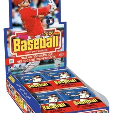 MLB #580 - PYT 2026 Topps Heritage Hobby Full Case x 12 Boxes!!