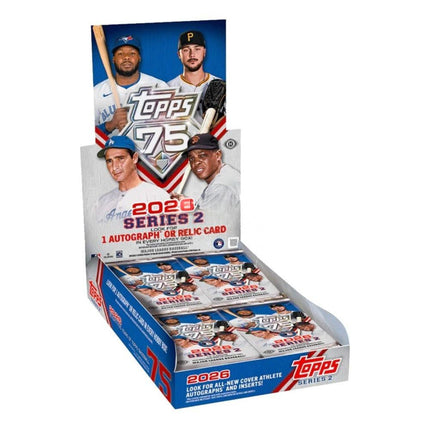 MLB #596 - 2026 Topps Series 2 Hobby Case x 12 Boxes!