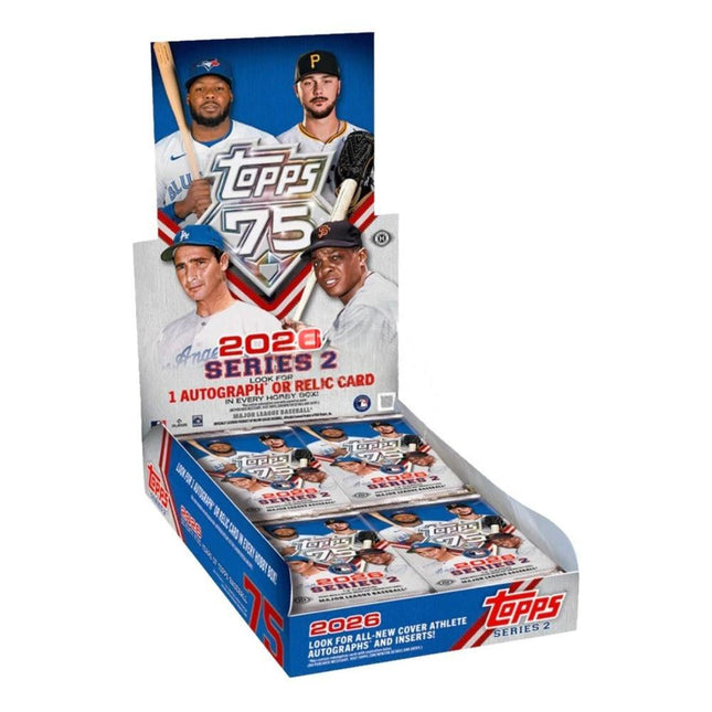 MLB #596 - 2026 Topps Series 2 Hobby Case x 12 Boxes!
