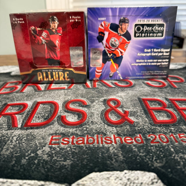 NHL #580 - PYT 2019-2020 Mixer (Allure x 1 Box and OPC Platinum x 1 Box