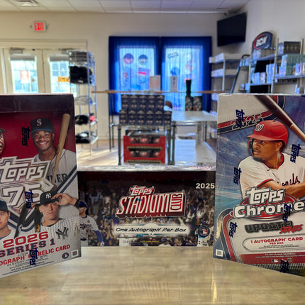 MLB #568 - RT RIP Night MLB Mixer (2025 Stadium Club Hobby x 1 Box, 2026 Series 1 Hobby x 1 Box, 2025 Topps Chrome Update Hobby x 1 Box)