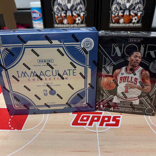 NBA #2125 - PYT 2024-25 Immaculate International x 1 Box AND Noir International x 1 Box!
