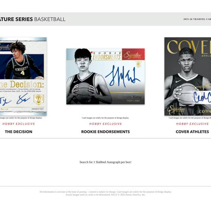 NBA #2148 - PYT 2025-26 Panini Signature Series Case!