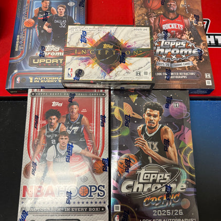 NBA #2157 - PYT 2025-26 Mixer x 5 Boxes!