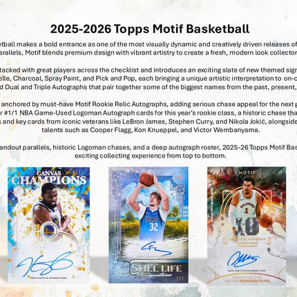 NBA #2158 - PYT 2025-26 Motif x 1 Box!
