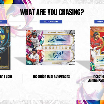MLB #597 - 2025 Topps Inception Baseball Hobby Case x 8 Boxes!!!!