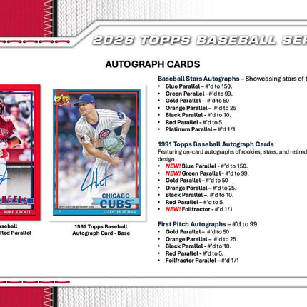 MLB #573 - PYT 2026 Topps Series 1 Jumbo Case Break x 6 Boxes