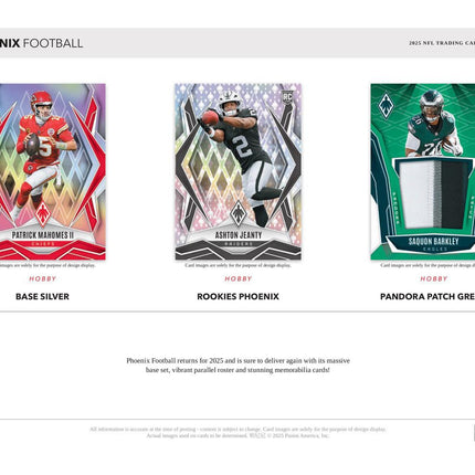 NFL #313 - 2025 Phoenix Hobby x 3 Boxes!