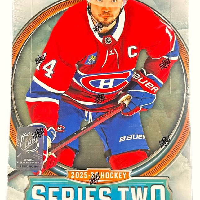 NHL #575 - PYT 2025-26 Upper Deck Series Two Hobby x 3 Boxes!
