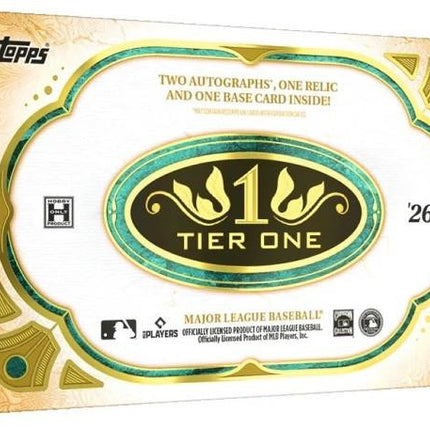 MLB #598 - PYT 2026 Tier One x 4 Boxes!