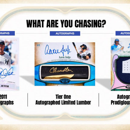 MLB #598 - PYT 2026 Tier One x 4 Boxes!