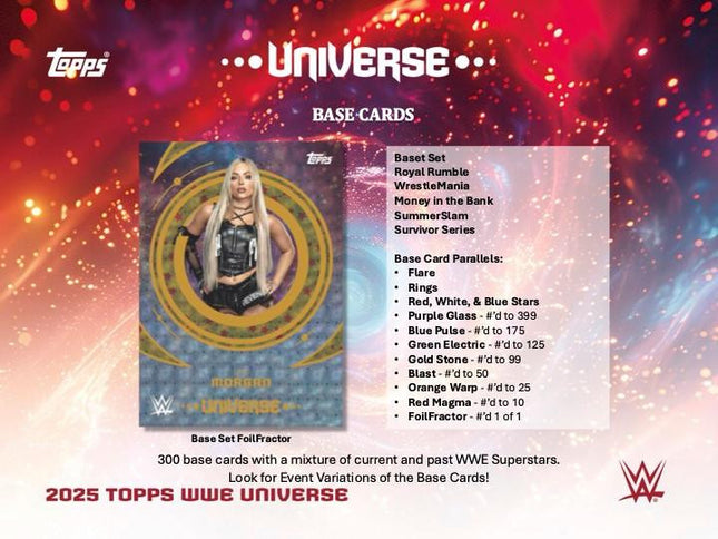 WWE #140 - Random Pack 2025 WWE Universe Hobby Box