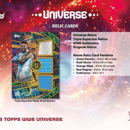 WWE #140 - Random Pack 2025 WWE Universe Hobby Box