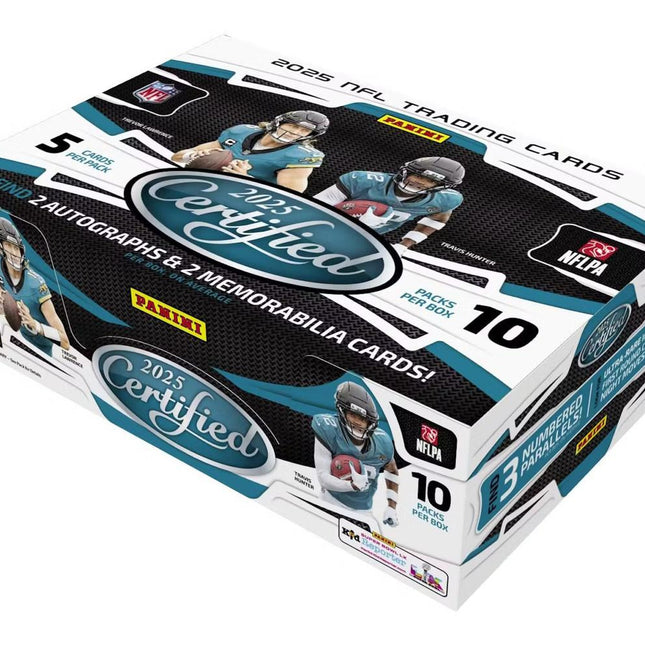 NFL #306 - PYT 2025 Certified NFL Hobby X 3 Boxes