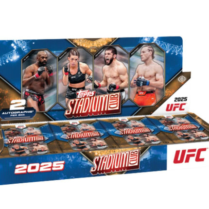 UFC #132  - Random Pack 2025 Topps Stadium Club UFC x 1 Box